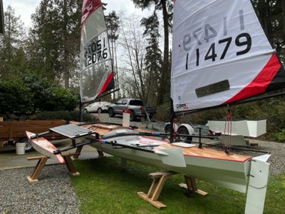  Angus Sailing Rowcruiser - view from the stern. 