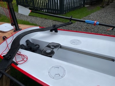  Angus Sailing Rowcruiser - Cockpit area. 