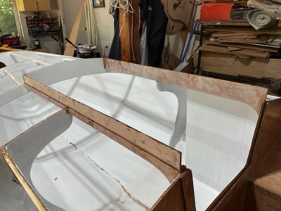  7/10/24 - Hatch walls are epoxied in place. 