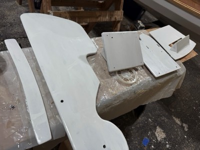  Various parts are primed on the other side.  