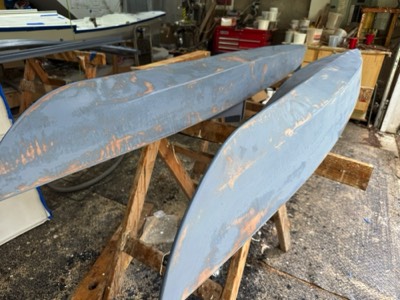  5/20/25 - The amas are sanded.  