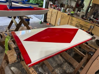  Main hatch is finished.  