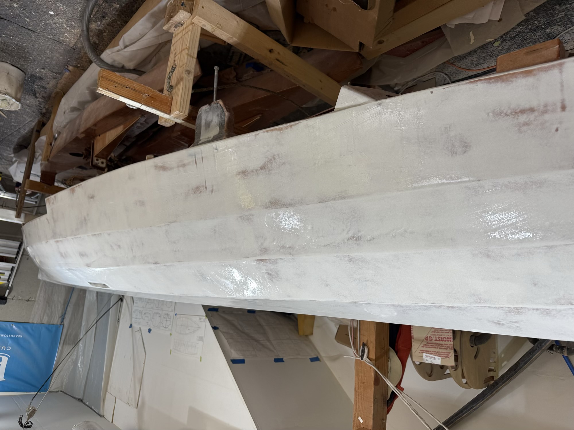  5/9/25 - The primer is sanded.  