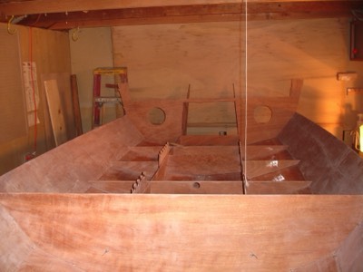  The boat is really taking shape now.   